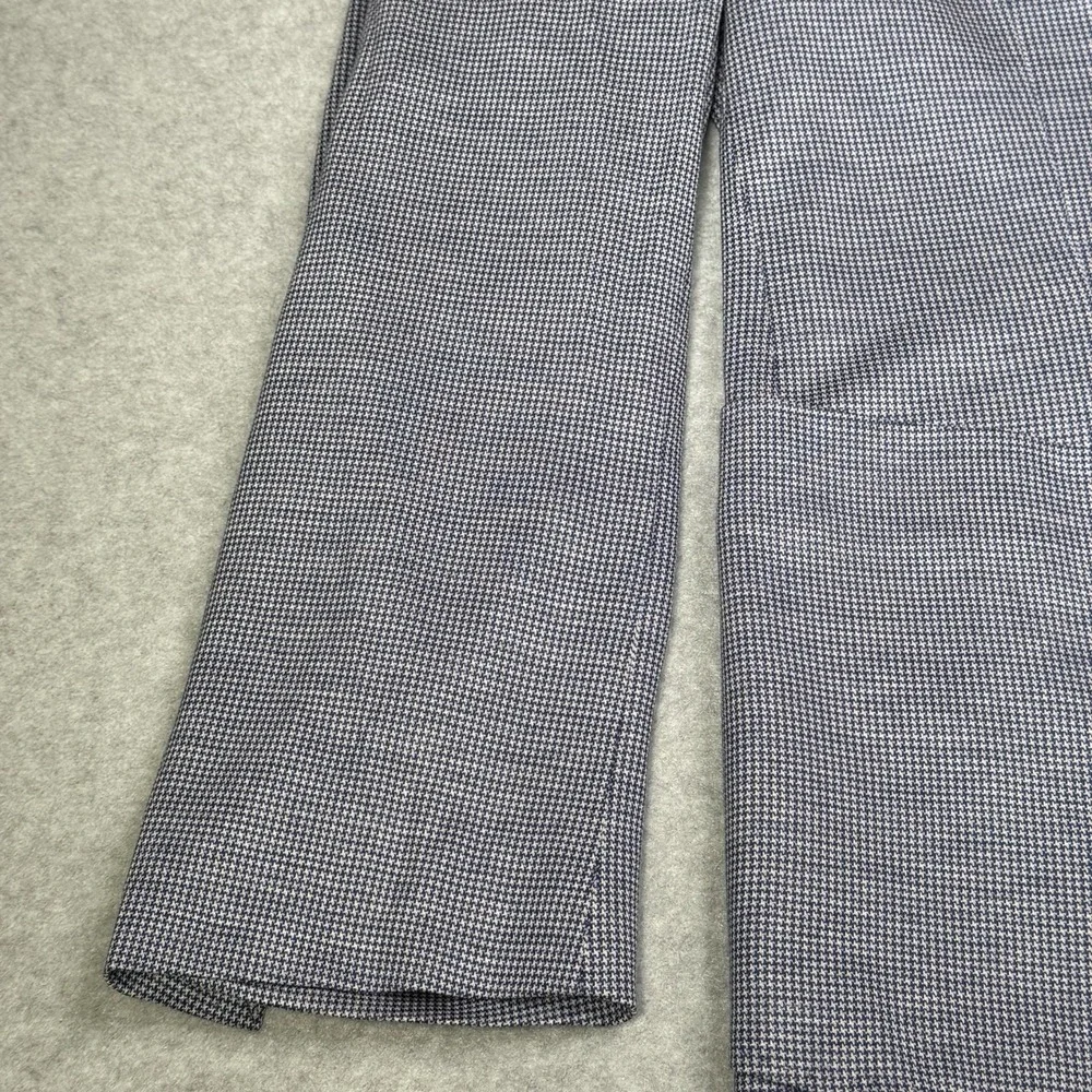 Rodd & Gunn Anchorage Unstructured Sport Coat Men XL Sports Fit Blue Houndstooth